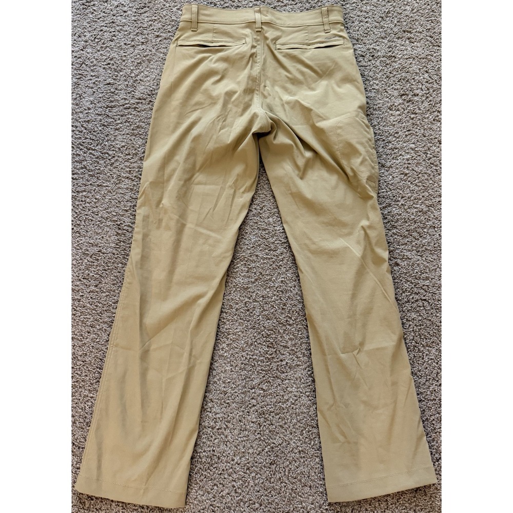 Eddie Bauer Travex Khaki Pants Mens 30x32 Straight Leg Hiking Travel Tan - Picture 2 of 7